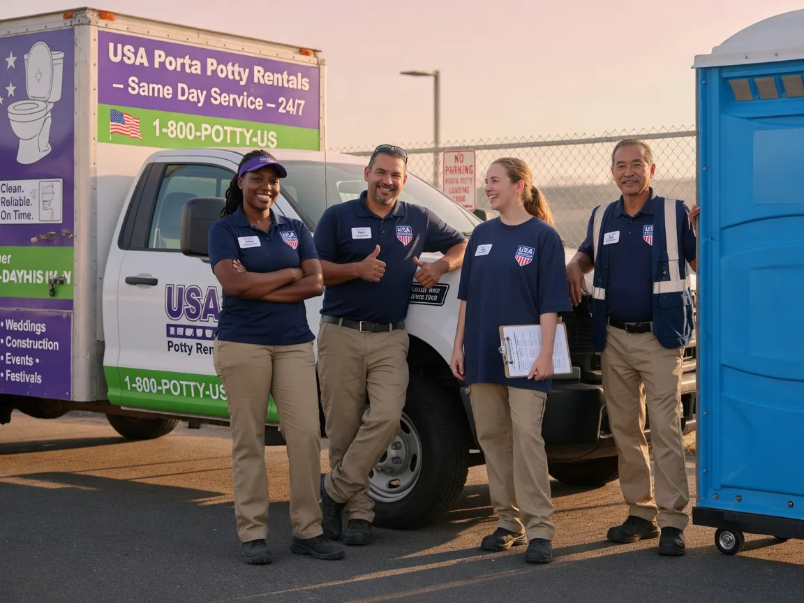 Porta Potty Rental company in Glendora, NJ
